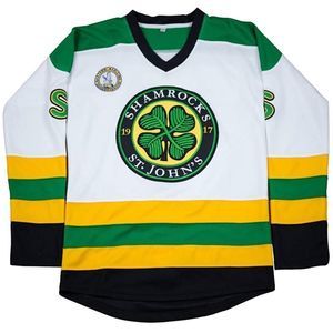 New in Package Ross The BOSS Rhea ST John's Shamrocks Hockey Jersey - Mens Small